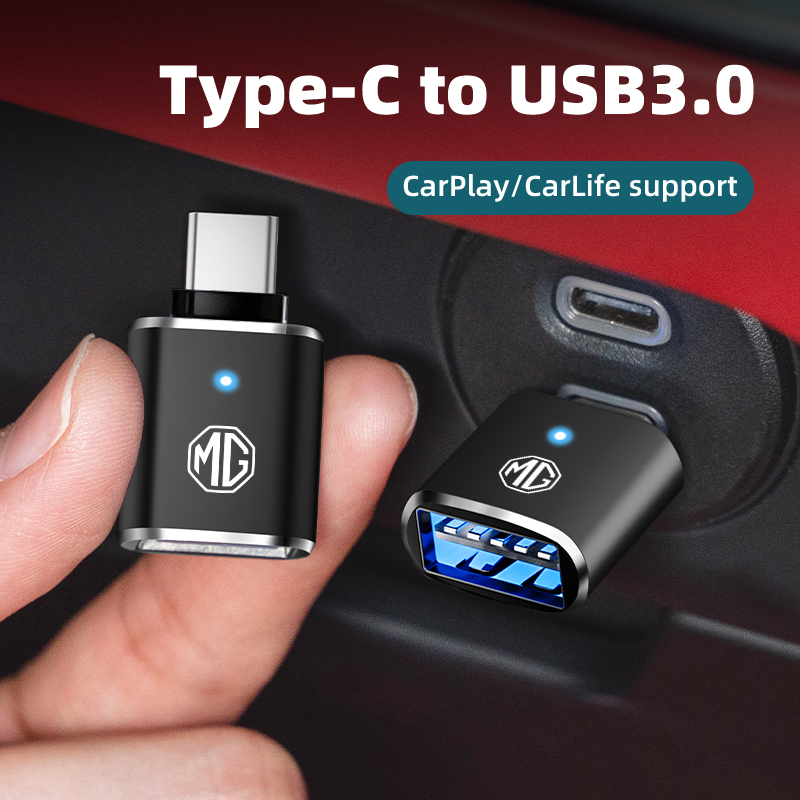 Tech Car Accessories - Adapter LED do samochodu, kabel USB-C