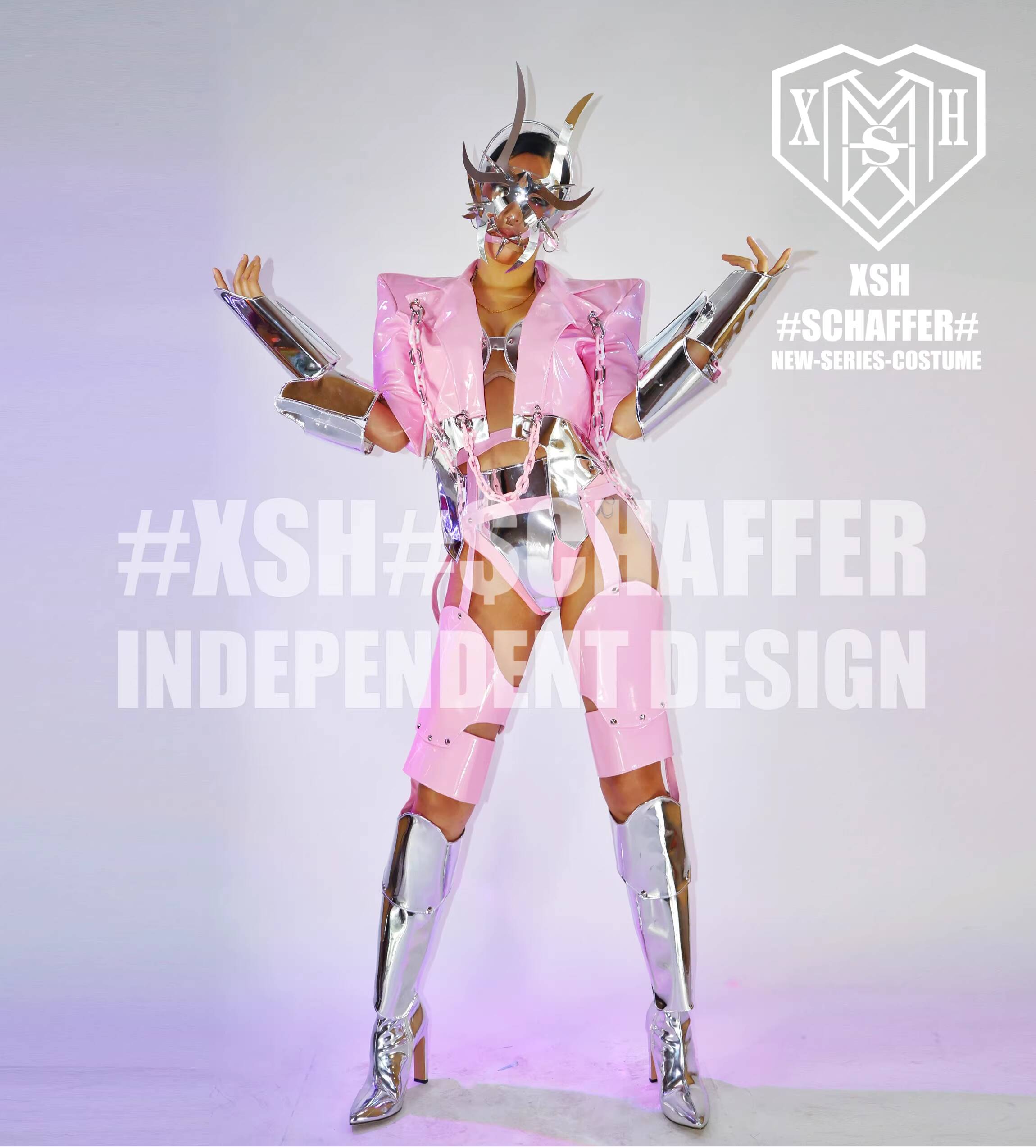 Tech Queen - Kostium na Halloween do klubu nocnego,