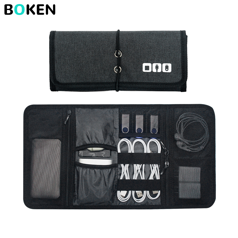 Tech Accessories For Home Office - Torba Organizer na Akcesoria Elektroniczne, Etui