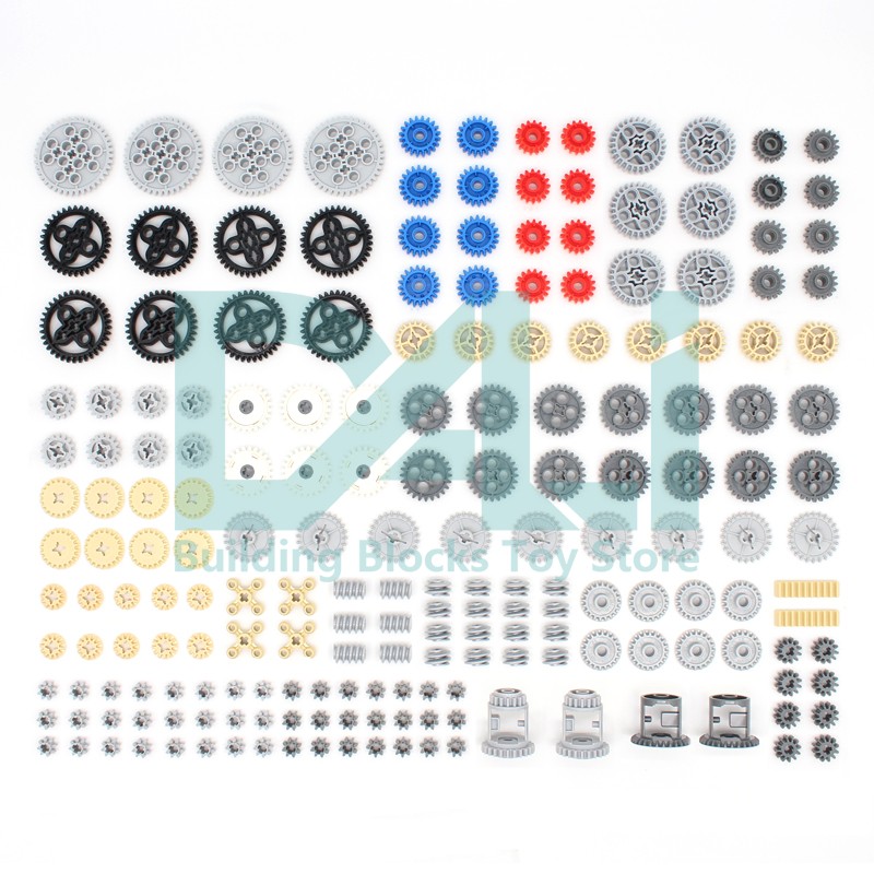 Tech Gear Accessories - Techniczne elementy MOC 198 szt. Zestaw