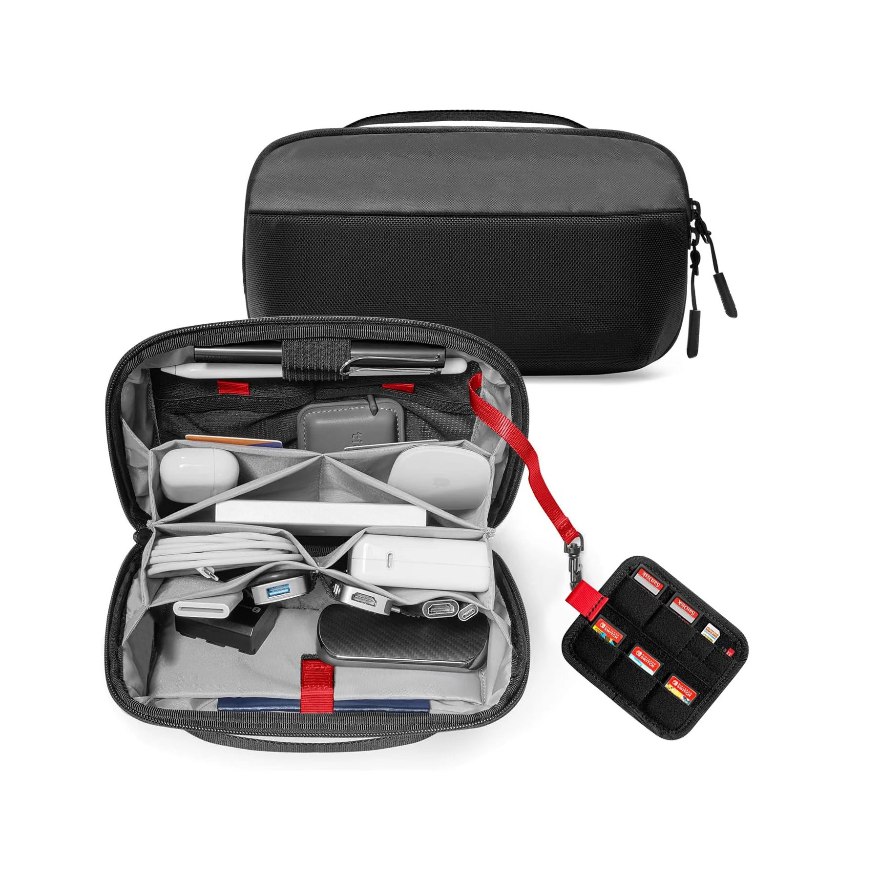 Tech Accessories Travel - Organizer na akcesoria podróżne, wodoodporny futerał