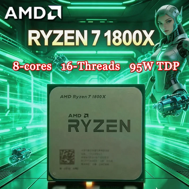 Amd Cpu Ryzen 7 - Procesor AMD Ryzen 7 1800X R7