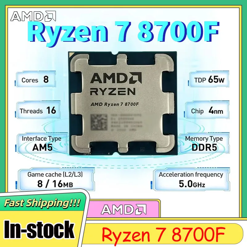 Amd Cpu Ryzen 7 - Nowy procesor AMD Ryzen 7 8700F,