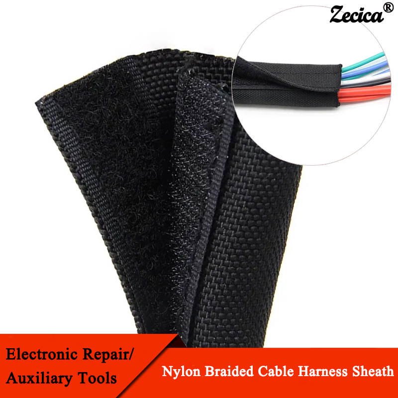 Cable Sleeve Neoprene - 1 ~ 10m samoprzylepna pleciona tuleja