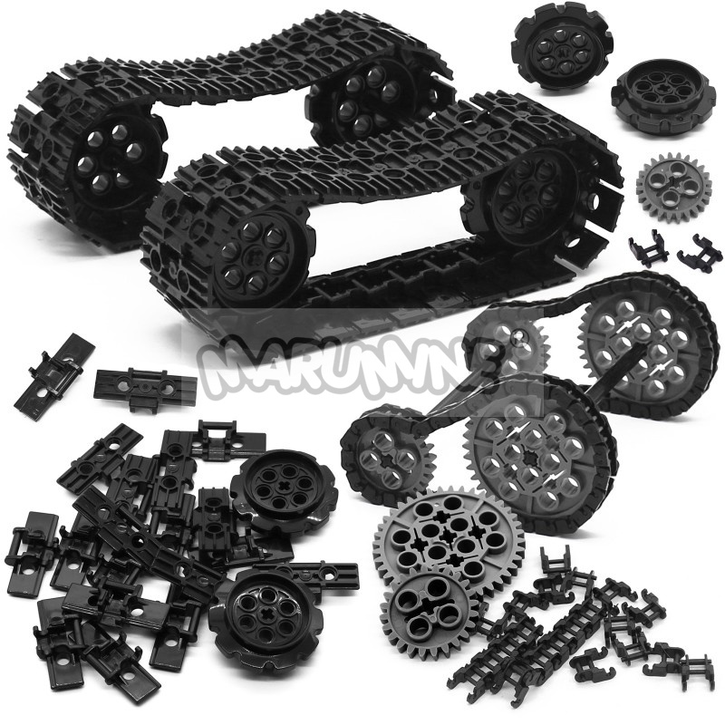 Tech Gear Accessories - Technologia Klocki Zestaw arkuszy gąsienic High-Tech