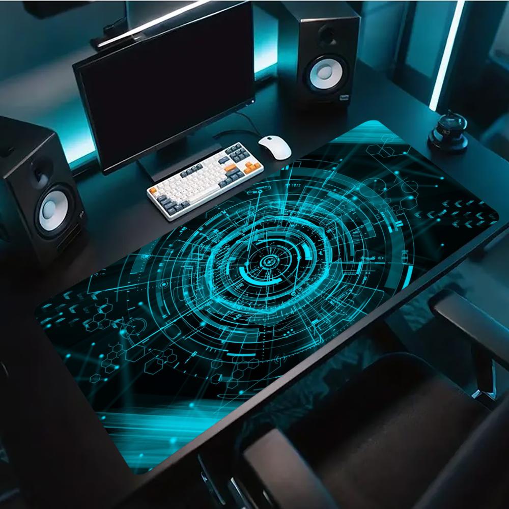 Tech Accessories For Home Office - Duża podkładka pod mysz Blue Tech