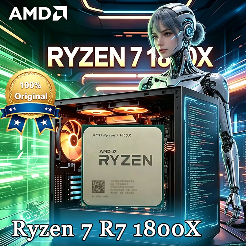 Amd Cpu Ryzen 7 - Procesor AMD Ryzen 7 1800X R7