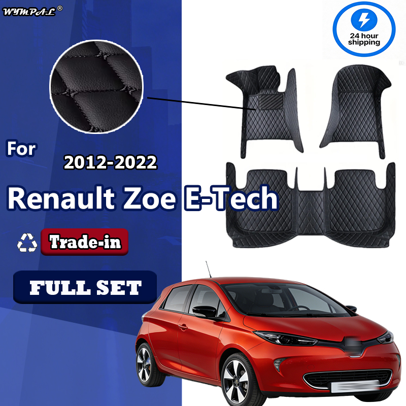 Tech Accessories 2022 - Luksusowe skórzane dywaniki samochodowe do Renault