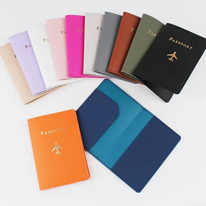 1PCS PU Leather Plane Passport – Tech Accessories Travel recenzja i cena