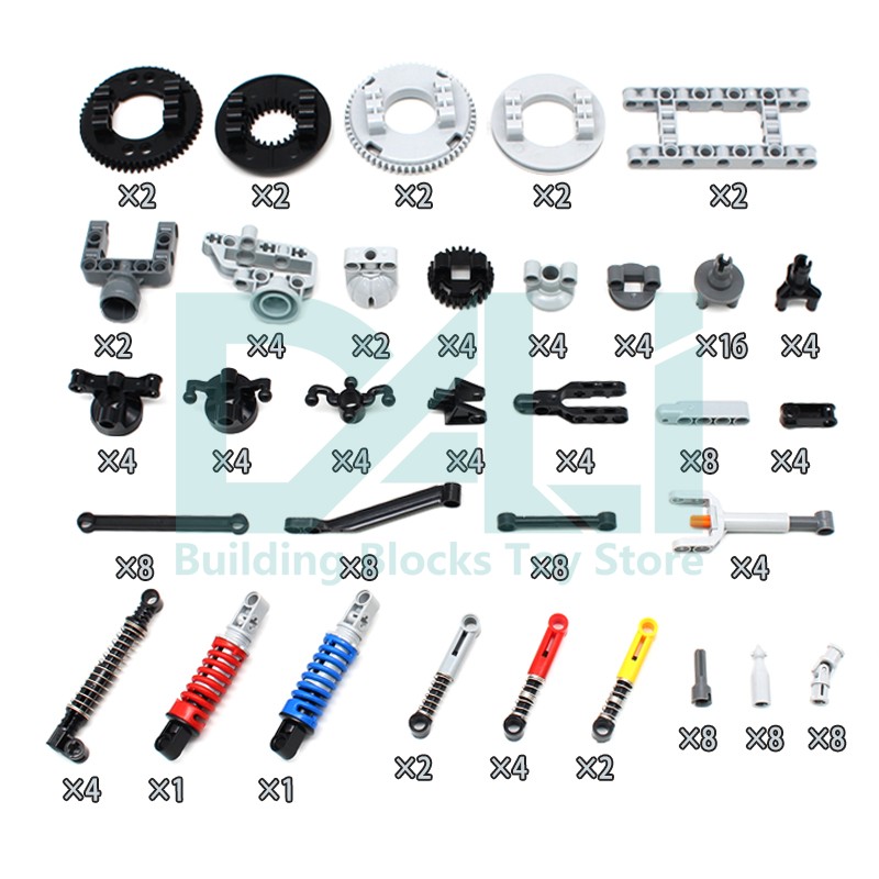 148 elementów MOC Techniczne C – Tech Gear Accessories recenzja i cena