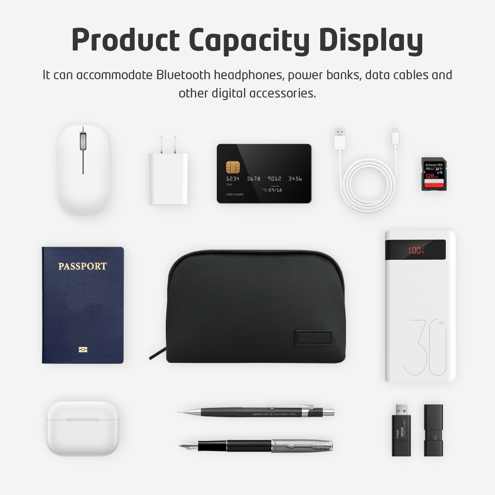 Lekka, wodoodporna torba techn – Tech Accessories For Home Office recenzja i cena
