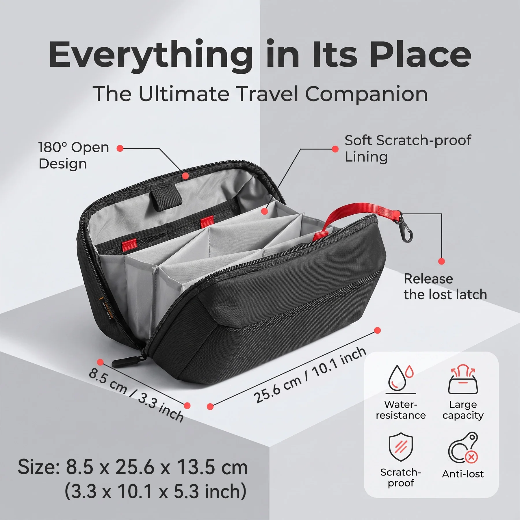 Organizer na akcesoria podróżn – Tech Accessories Travel recenzja i cena