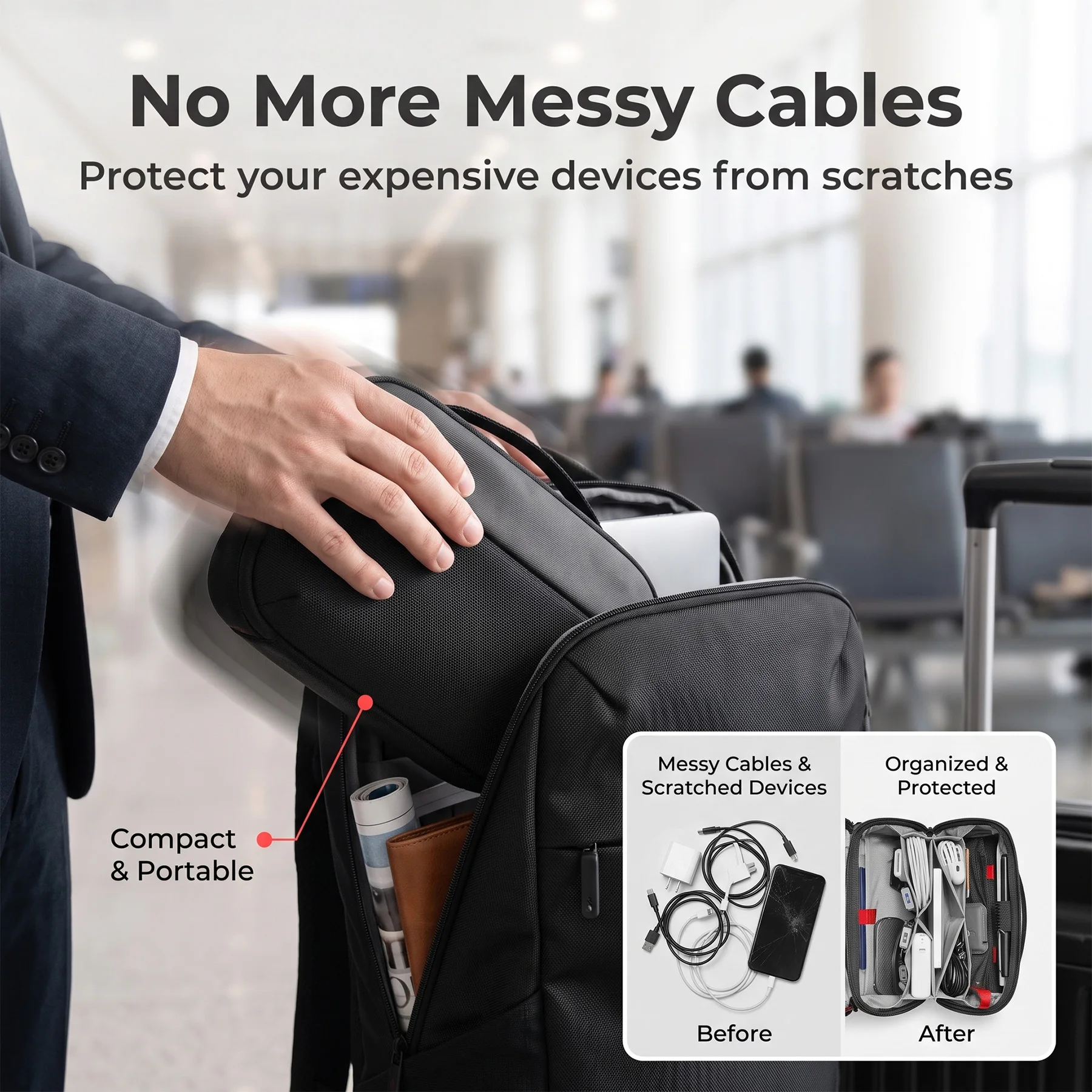 Organizer na akcesoria podróżn – Tech Accessories Travel recenzja i cena