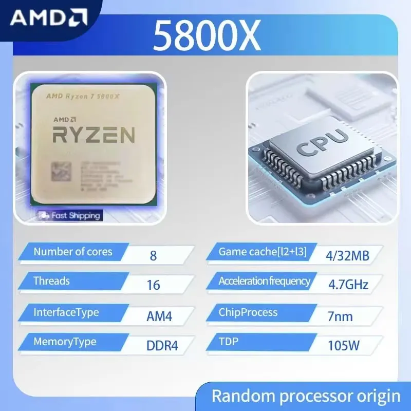 AMD Ryzen 7 5800X AMD R7 5800X – Amd Cpu Ryzen 7 recenzja i cena