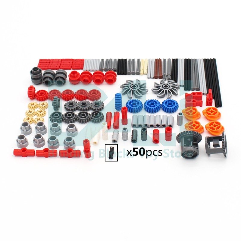 181 szt. Części Techniczne MOC – Tech Gear Accessories recenzja i cena