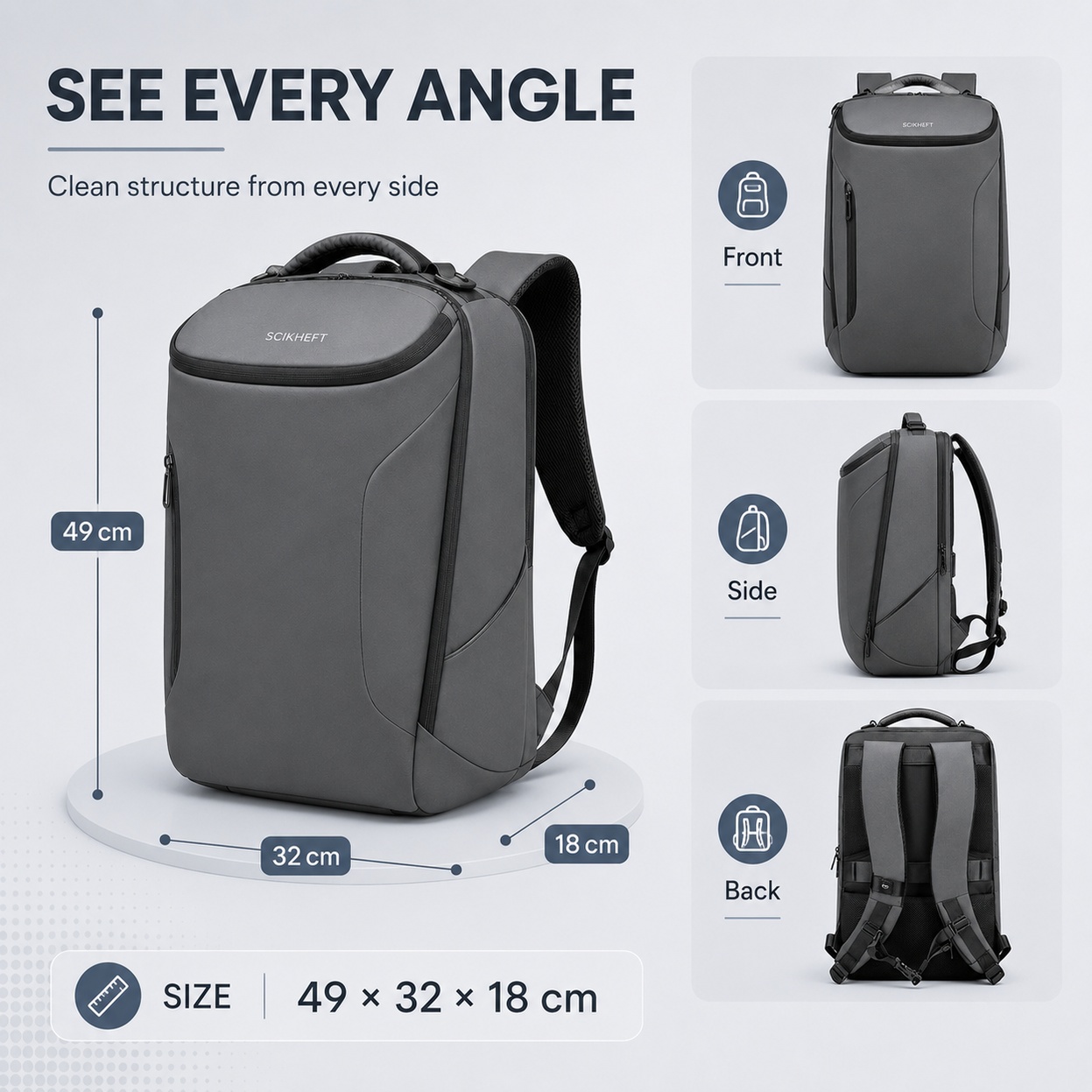 1 szt. Ergonomiczny plecak do  – Tech Accessories Travel recenzja i cena