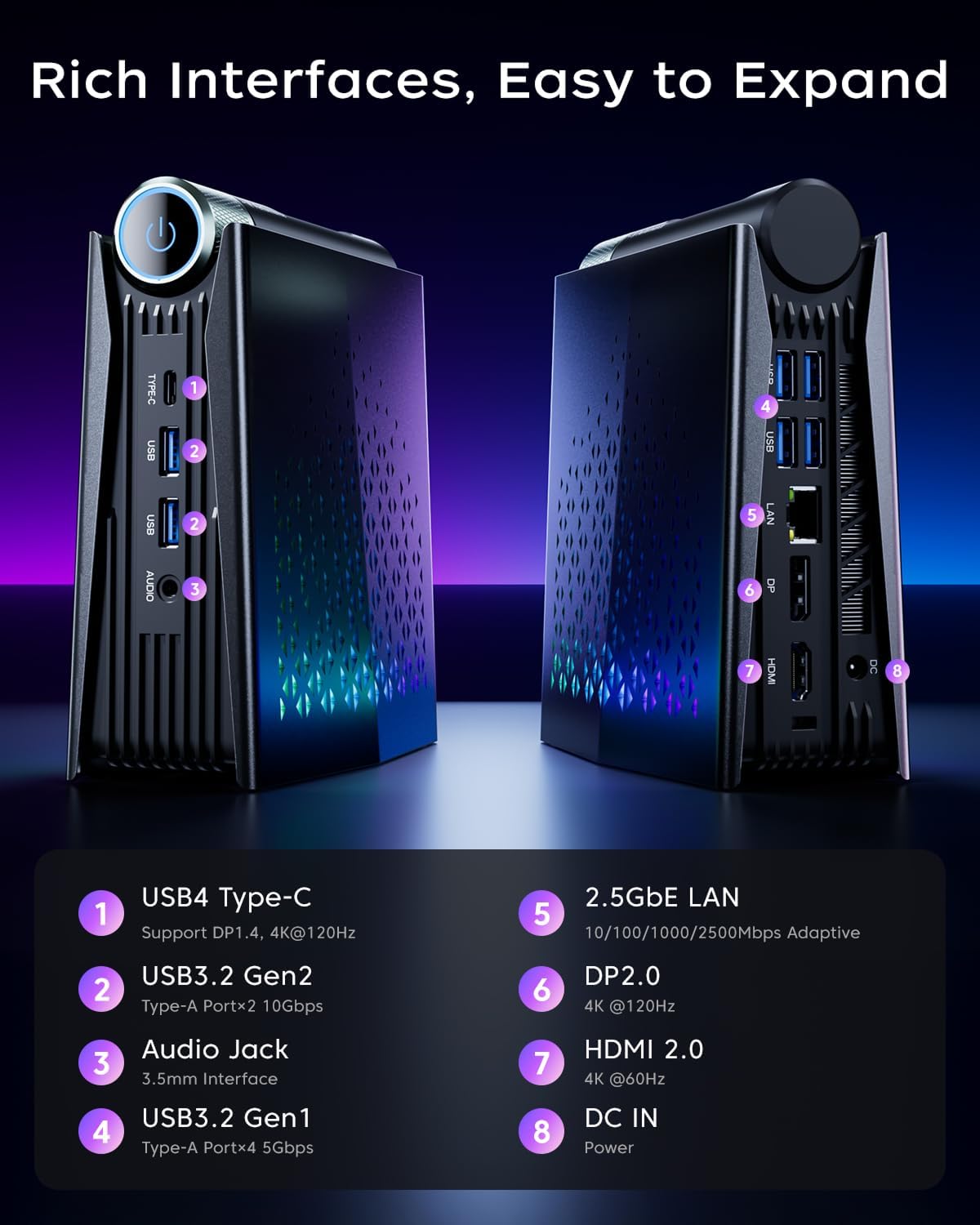 KAMRUI Gaming Mini PC Ryzen 7  – Amd Cpu Ryzen 7 recenzja i cena