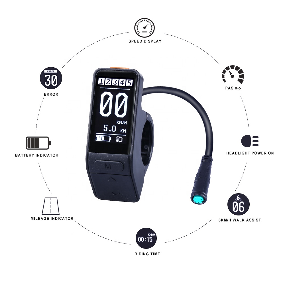 Wyświetlacz LCD do roweru elek – Tech Bike Accessories recenzja i cena