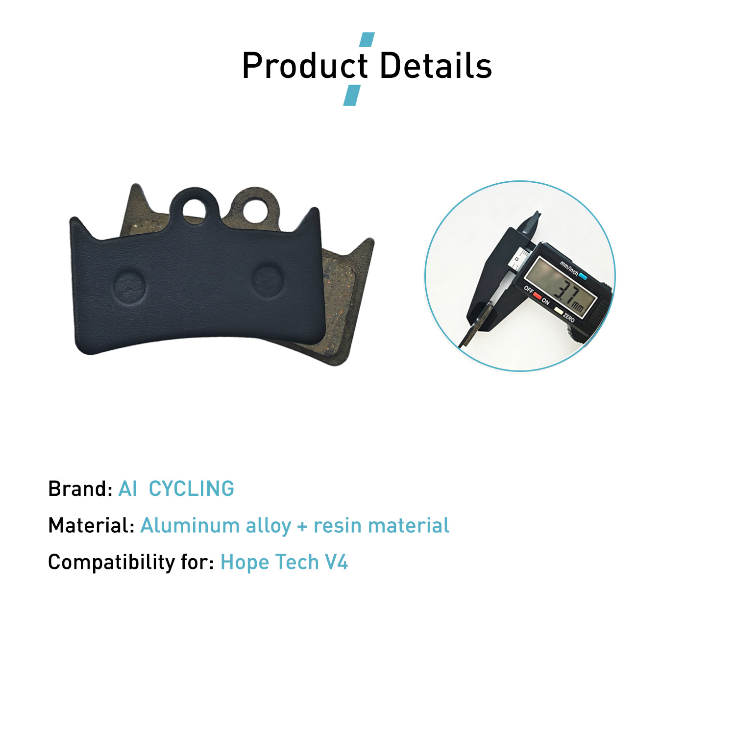 4 pary klocków hamulcowych do  – Tech Bike Accessories recenzja i cena