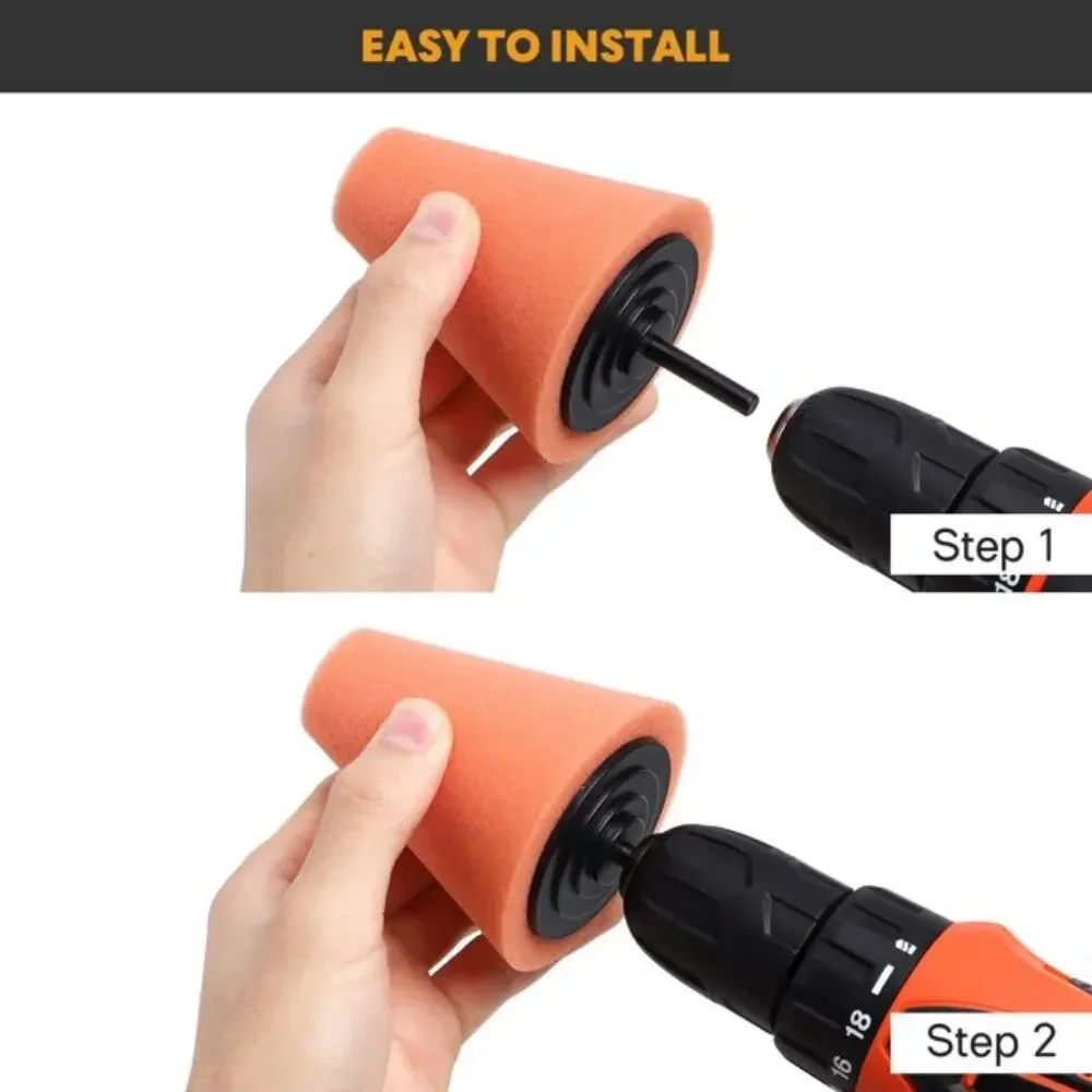 Zestaw gąbek polerskich do wie – Tech Car Accessories recenzja i cena