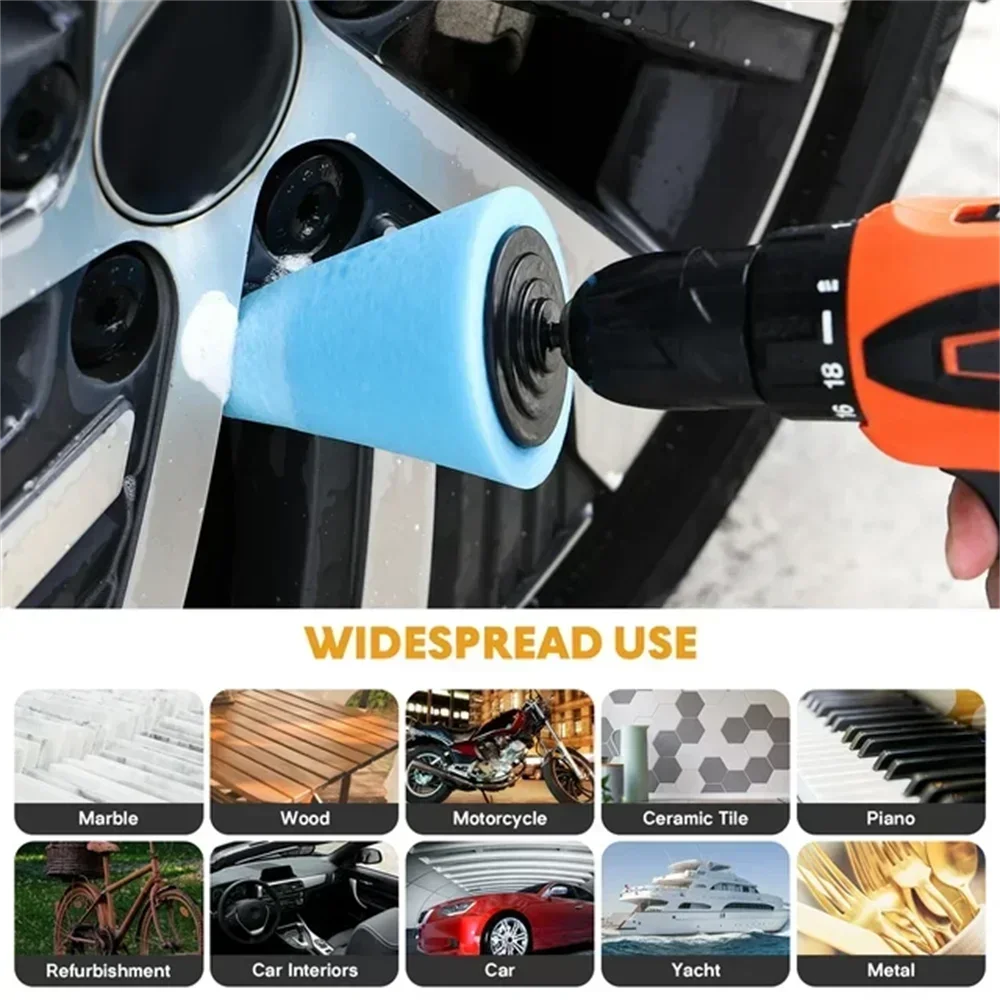 Zestaw gąbek polerskich do wie – Tech Car Accessories recenzja i cena