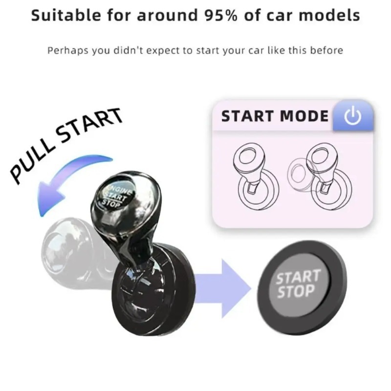 Przycisk uruchamiania samochod – Tech Car Accessories recenzja i cena
